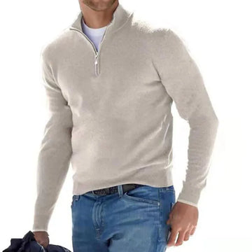 THE CLASSIC ZIPPED SWEATER