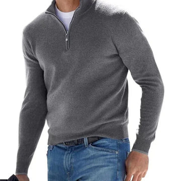 THE CLASSIC ZIPPED SWEATER