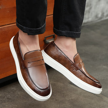 LEATHER CITY LOAFERS