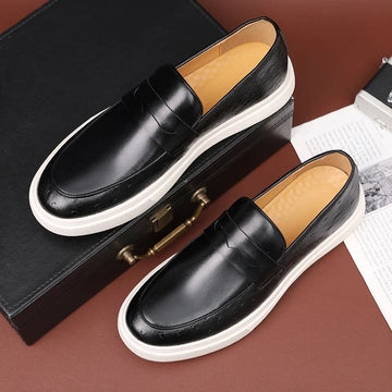 LEATHER CITY LOAFERS